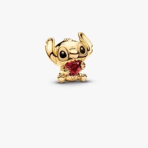 NEW Stitch Pandora‎ Gold Charm Bracelet